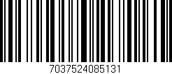 Código de barras (EAN, GTIN, SKU, ISBN): '7037524085131'