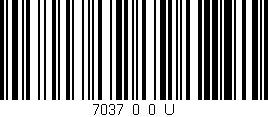 Código de barras (EAN, GTIN, SKU, ISBN): '7037_0_0_U'