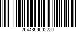 Código de barras (EAN, GTIN, SKU, ISBN): '7044698093220'