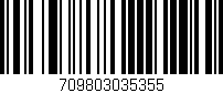 Código de barras (EAN, GTIN, SKU, ISBN): '709803035355'