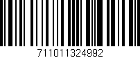 Código de barras (EAN, GTIN, SKU, ISBN): '711011324992'