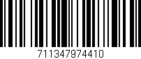 Código de barras (EAN, GTIN, SKU, ISBN): '711347974410'
