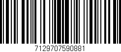 Código de barras (EAN, GTIN, SKU, ISBN): '7129707590881'