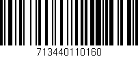 Código de barras (EAN, GTIN, SKU, ISBN): '713440110160'