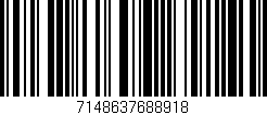 Código de barras (EAN, GTIN, SKU, ISBN): '7148637688918'