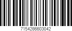 Código de barras (EAN, GTIN, SKU, ISBN): '7154286603042'