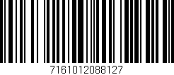 Código de barras (EAN, GTIN, SKU, ISBN): '7161012088127'