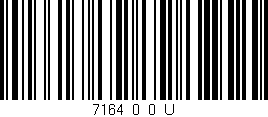 Código de barras (EAN, GTIN, SKU, ISBN): '7164_0_0_U'