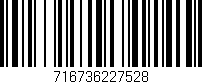 Código de barras (EAN, GTIN, SKU, ISBN): '716736227528'