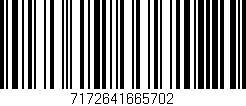 Código de barras (EAN, GTIN, SKU, ISBN): '7172641665702'