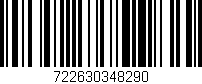 Código de barras (EAN, GTIN, SKU, ISBN): '722630348290'