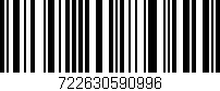 Código de barras (EAN, GTIN, SKU, ISBN): '722630590996'