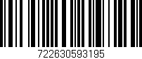 Código de barras (EAN, GTIN, SKU, ISBN): '722630593195'