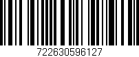 Código de barras (EAN, GTIN, SKU, ISBN): '722630596127'