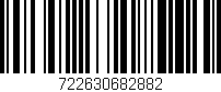 Código de barras (EAN, GTIN, SKU, ISBN): '722630682882'