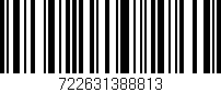 Código de barras (EAN, GTIN, SKU, ISBN): '722631388813'