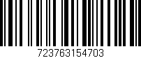 Código de barras (EAN, GTIN, SKU, ISBN): '723763154703'