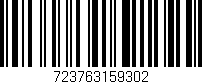 Código de barras (EAN, GTIN, SKU, ISBN): '723763159302'