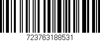 Código de barras (EAN, GTIN, SKU, ISBN): '723763188531'