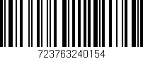 Código de barras (EAN, GTIN, SKU, ISBN): '723763240154'