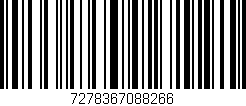 Código de barras (EAN, GTIN, SKU, ISBN): '7278367088266'