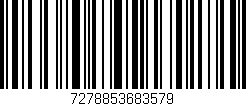 Código de barras (EAN, GTIN, SKU, ISBN): '7278853683579'