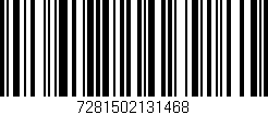 Código de barras (EAN, GTIN, SKU, ISBN): '7281502131468'