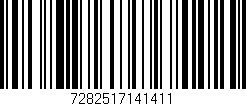 Código de barras (EAN, GTIN, SKU, ISBN): '7282517141411'