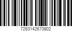 Código de barras (EAN, GTIN, SKU, ISBN): '7283142673902'