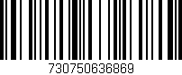 Código de barras (EAN, GTIN, SKU, ISBN): '730750636869'