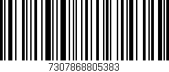 Código de barras (EAN, GTIN, SKU, ISBN): '7307868805383'