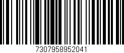 Código de barras (EAN, GTIN, SKU, ISBN): '7307958952041'