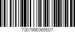 Código de barras (EAN, GTIN, SKU, ISBN): '7307996368507'