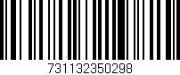 Código de barras (EAN, GTIN, SKU, ISBN): '731132350298'