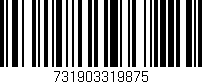 Código de barras (EAN, GTIN, SKU, ISBN): '731903319875'