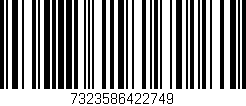 Código de barras (EAN, GTIN, SKU, ISBN): '7323586422749'