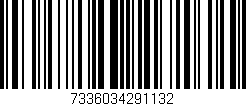 Código de barras (EAN, GTIN, SKU, ISBN): '7336034291132'