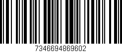 Código de barras (EAN, GTIN, SKU, ISBN): '7346694869602'