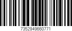 Código de barras (EAN, GTIN, SKU, ISBN): '7352949660771'