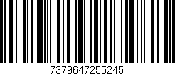 Código de barras (EAN, GTIN, SKU, ISBN): '7379647255245'