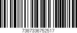 Código de barras (EAN, GTIN, SKU, ISBN): '7387336752517'