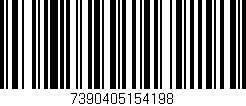 Código de barras (EAN, GTIN, SKU, ISBN): '7390405154198'