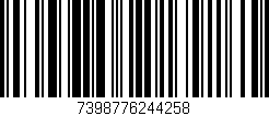 Código de barras (EAN, GTIN, SKU, ISBN): '7398776244258'