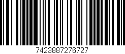 Código de barras (EAN, GTIN, SKU, ISBN): '7423887276727'