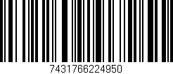 Código de barras (EAN, GTIN, SKU, ISBN): '7431766224950'