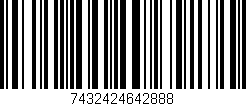Código de barras (EAN, GTIN, SKU, ISBN): '7432424642888'