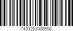 Código de barras (EAN, GTIN, SKU, ISBN): '7433253308556'