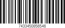 Código de barras (EAN, GTIN, SKU, ISBN): '7433450856546'