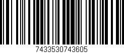 Código de barras (EAN, GTIN, SKU, ISBN): '7433530743605'