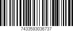 Código de barras (EAN, GTIN, SKU, ISBN): '7433593036737'